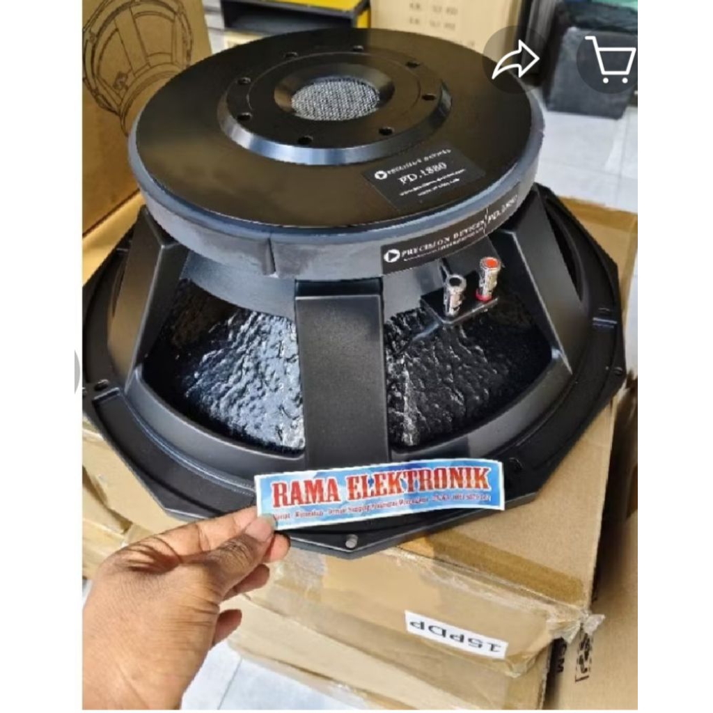 SPIKER PD 1880M subwoofer18inch vc5inch speaker spiker pd1880
