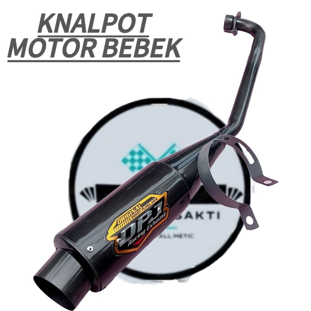 Knalpot racing motor bebek dpj pnp tingal pasang suara gahar ngebas