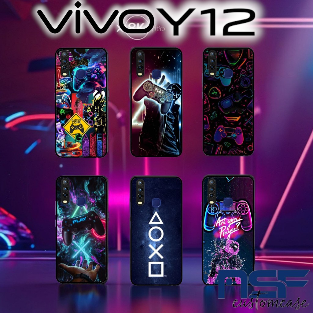 Softcase VIVO Y12 / Kesing hp VIVO Y 12 gambar motif keren gambar game silicone silikon hp y12 Vivo 