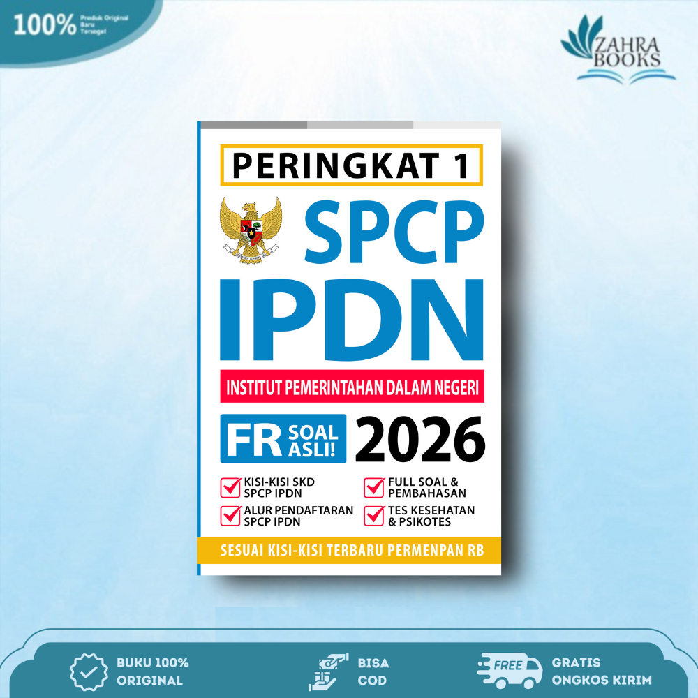 Buku Peringkat 1 SPCP IPDN 2026 - Media Eduka
