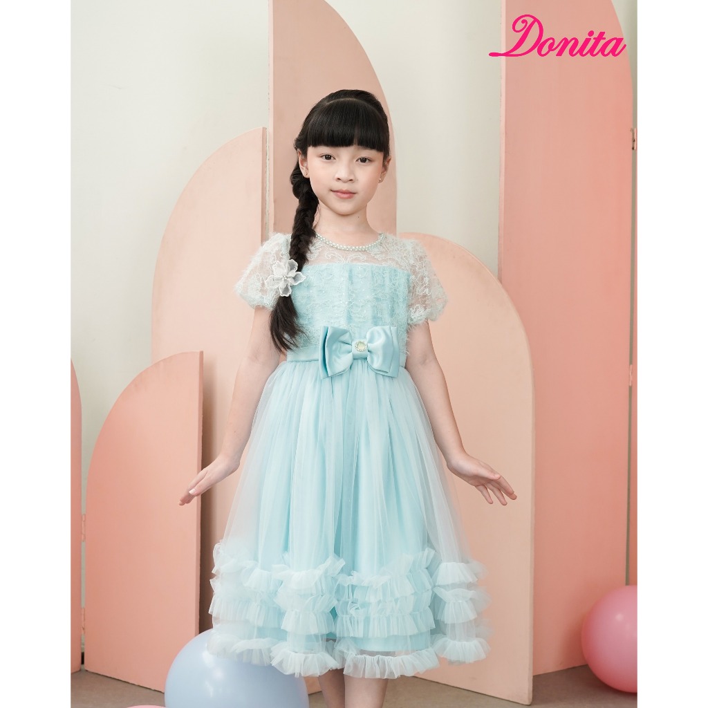DRESS PARTY ANAK PEREMPUAN BRAND DONITA DN-825