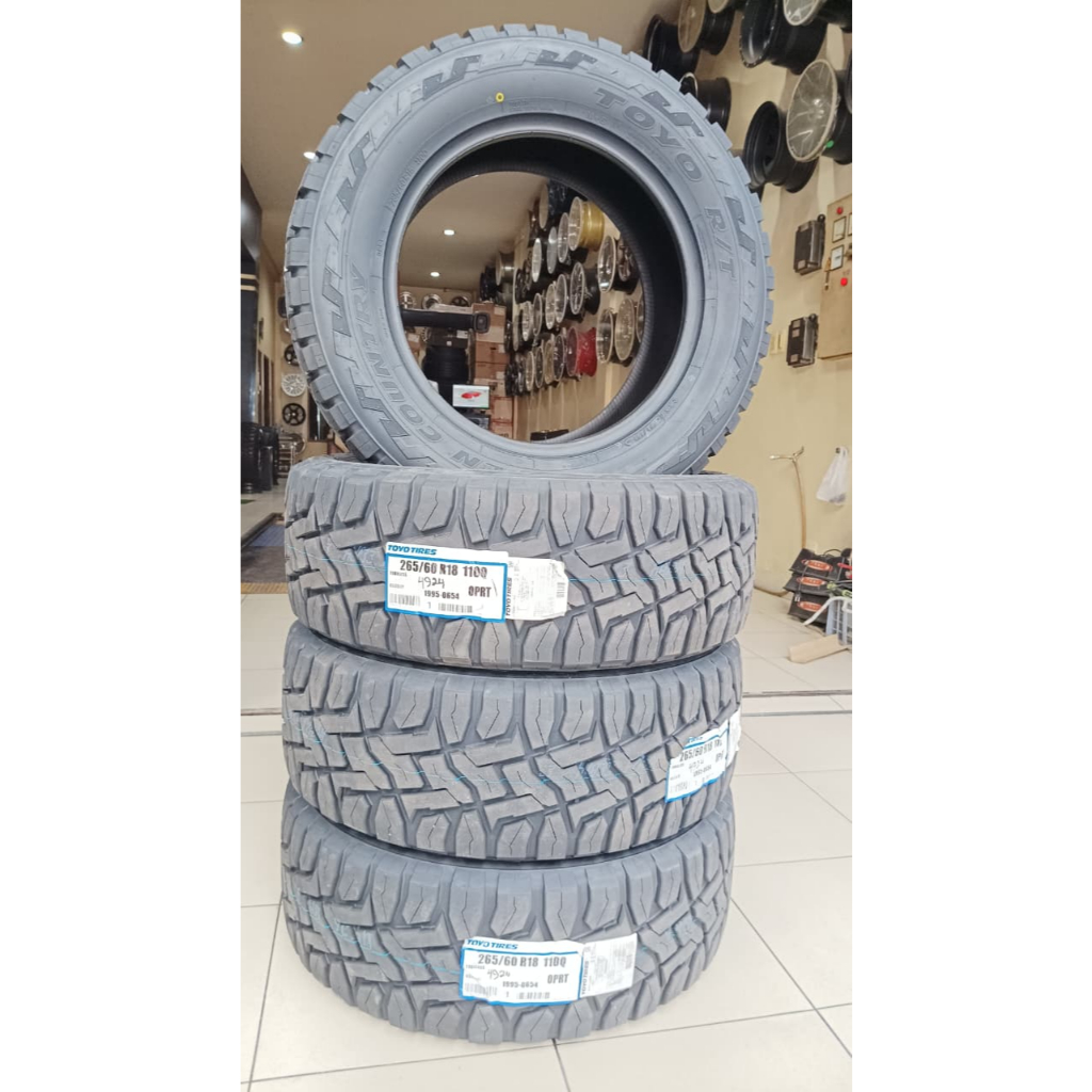ban mobil 265/60 R18 toyo open country rt ban toyo cangkul ban cangkul ban pajero fortuner dll