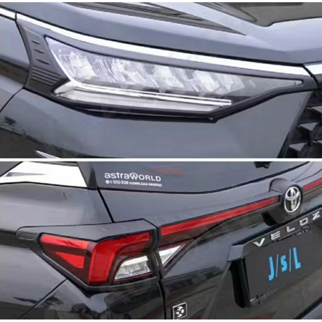 Garnish Lampu Depan/Belakang Avanza Veloz 2022-2024