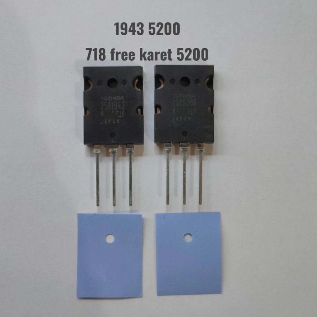 Toshiba Lot 718 1943/5200 Free Karet 5200