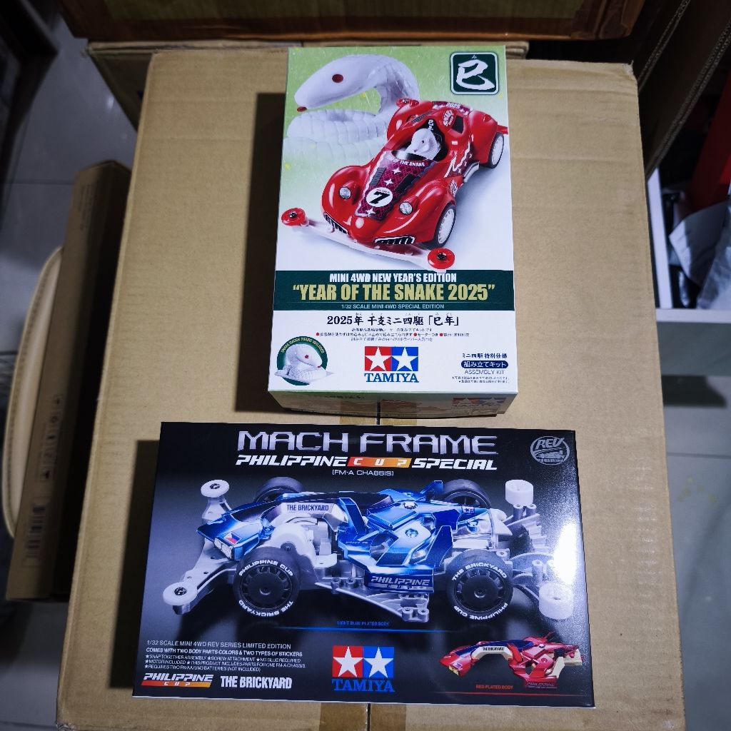 Tamiya 92462 Mach Frame Philippine Cup Special Bundle Tamiya Year of the Snake 95679