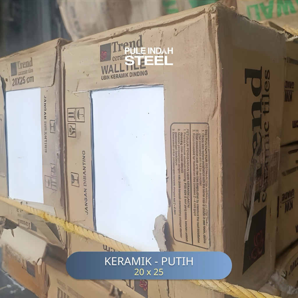 Keramik 20x25 | Putih