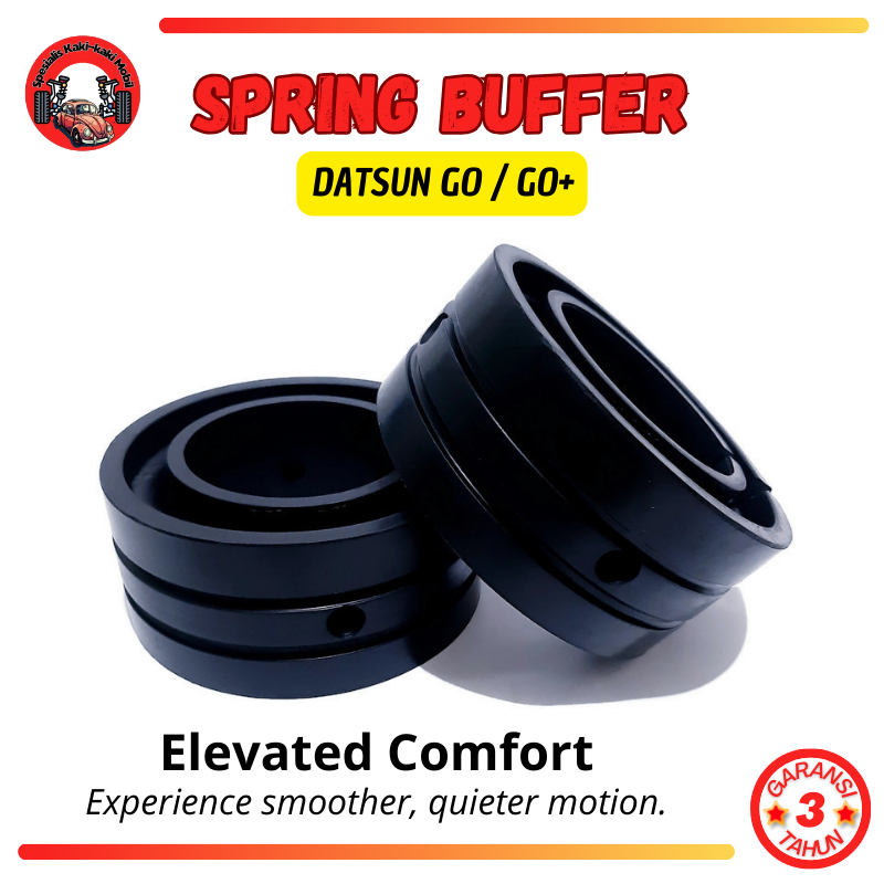 Spring Buffer Karet Sport Damper Dumper Shock Per Mobil Datsun Go / Go+ depan / belakang