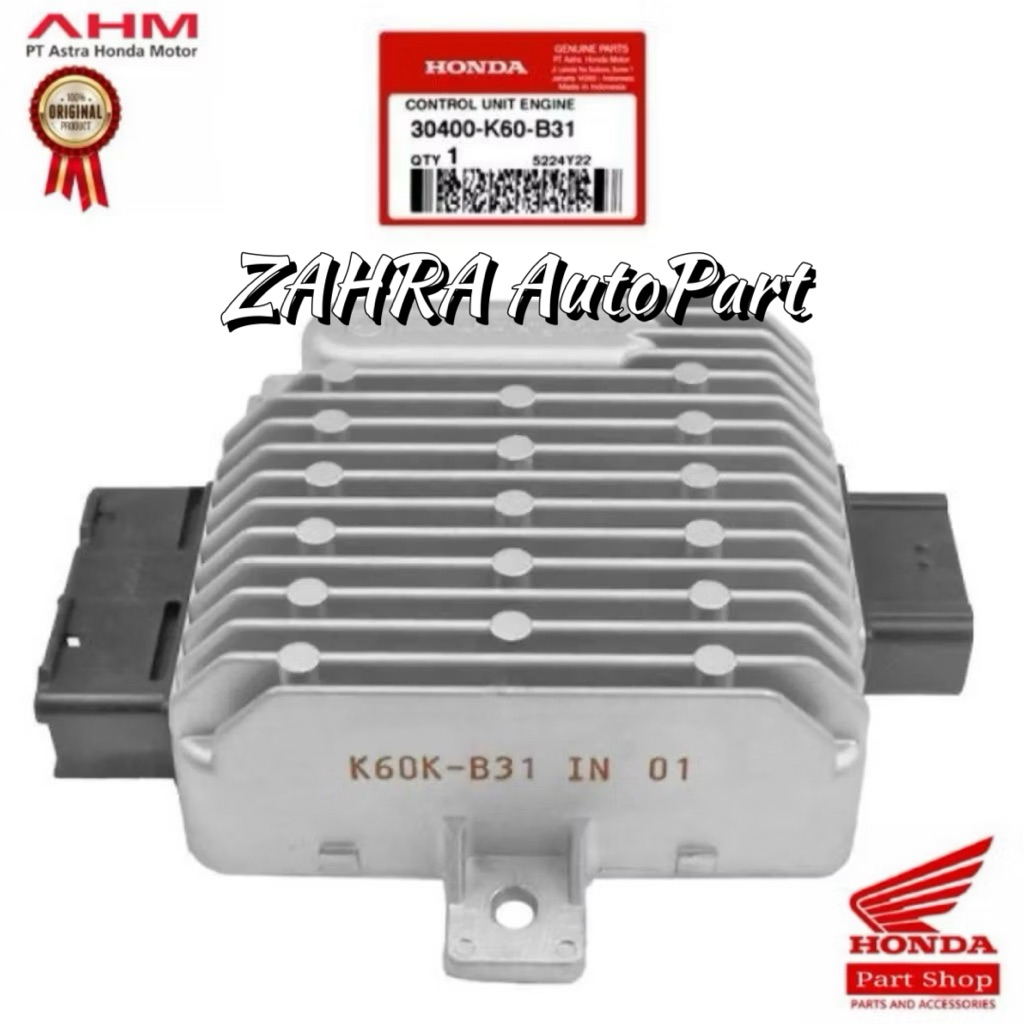 30400-K60-B31 Ecu, ecm, cdi vario 125 2016-2017 ISS IDLING STOP, vario 125 f1 led iss idling stop 20