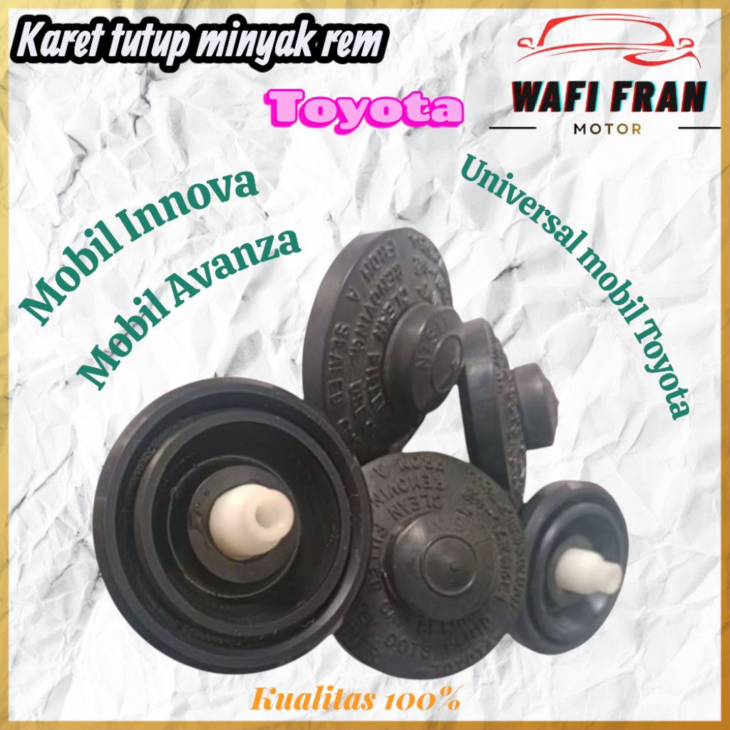 karet tutup minyak rem mobil Innova Avanza universal Toyota original