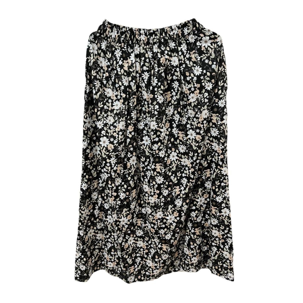 Rok Katun Jepang Motif Bunga