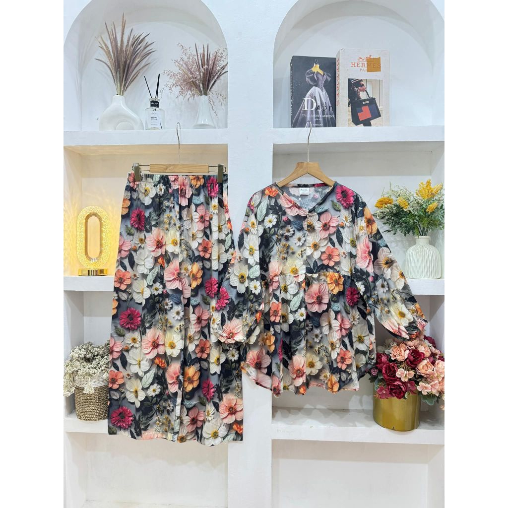 SETELAN CELANA AISHA // SET RAYON // SET BUSUI