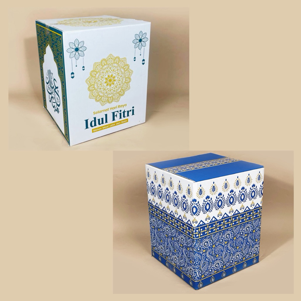 (28X28X35cm) Box Parcel (KECIL ) Kardus/Parcel/Lebaran/idul Fitri/Paket/sembako/hampers/eid mubarak/