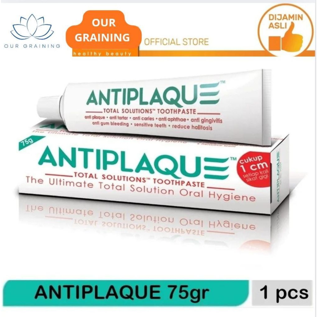 Pasta Gigi Antiplaque 75gr