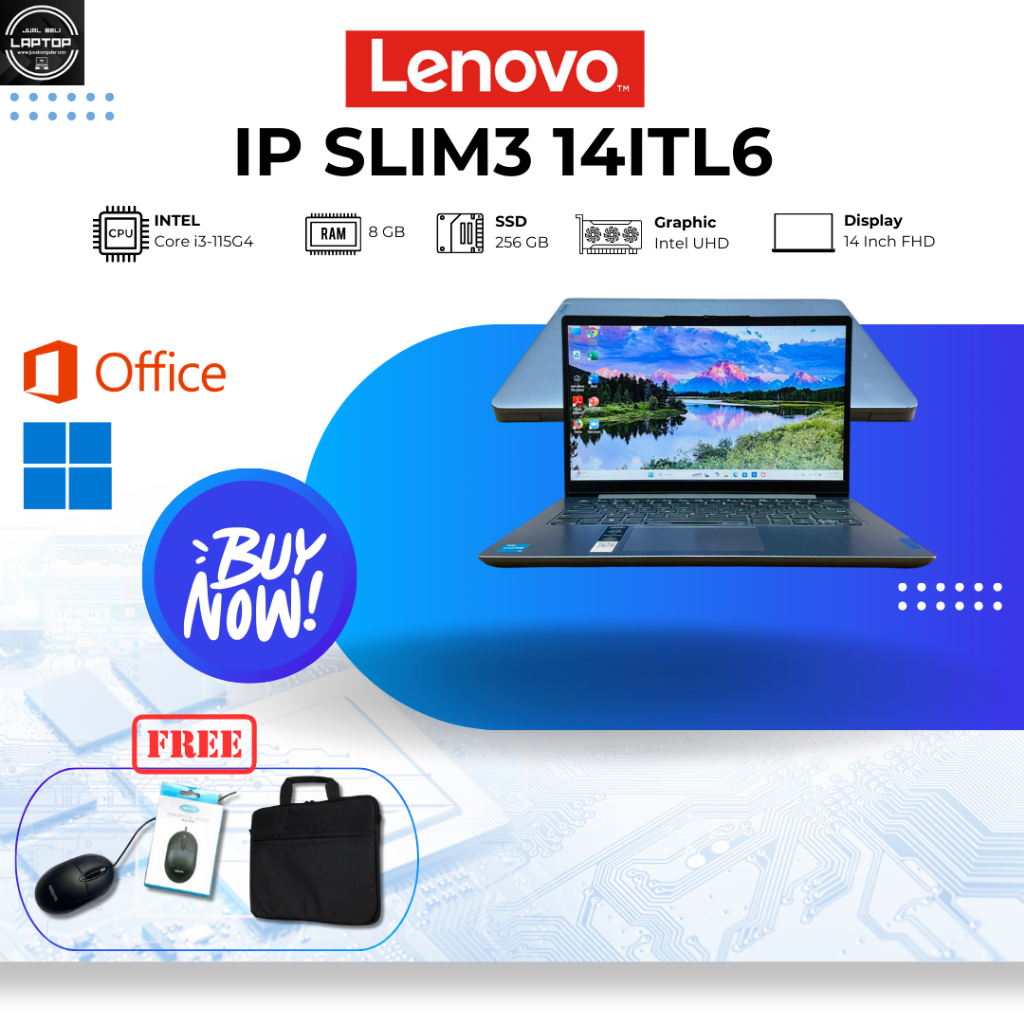 LAPTOP LENOVO IDEAPAD 14ITL6// BEST SELLER