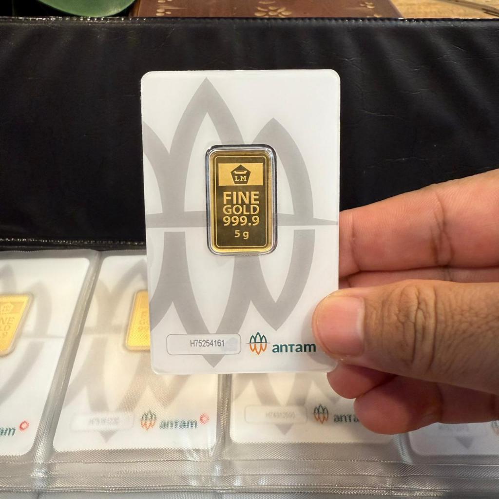 Emas Antam / Logam Mulia / Gold / Emas Batangan ANTAM 5 dan 10 Gram