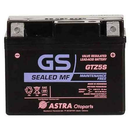 [ASLI]AKI GS ASTRA GTZ5S - GTZ7S - GTZ6V UNTUK SEMUA MOTOR HONDA YAMAHA SUZUKI ORGINAL FULL KERING A