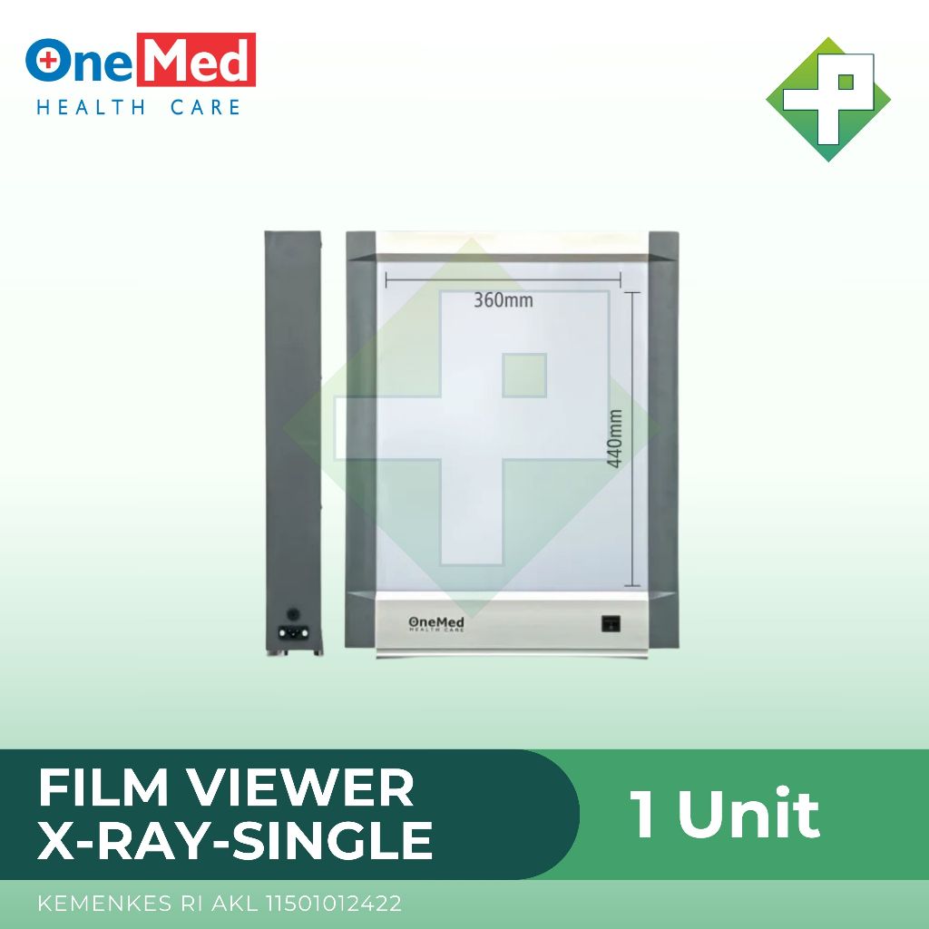 ONEMED - Film Viewer X-RAY LED Single PD-FA / Lampu Rontgen Single - INC PAKING KAYU