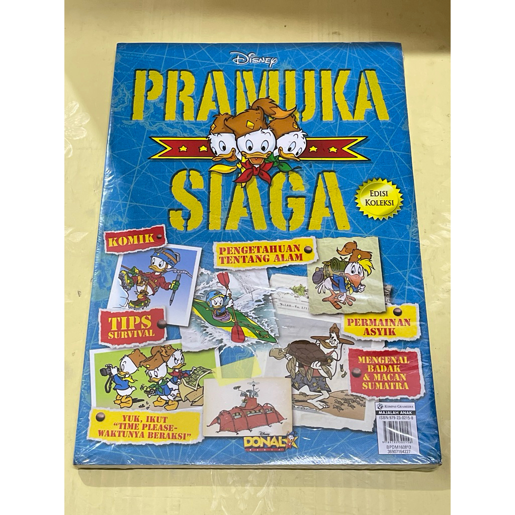 Komik Disney Donal Bebek PRAMUKA SIAGA