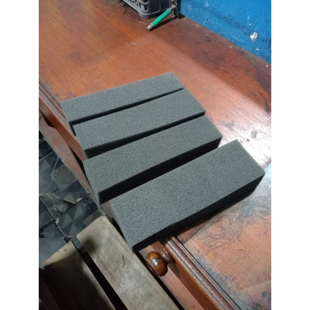 4 pcs spon pembersih sisa rambut cukur rambut BARBERSHOP