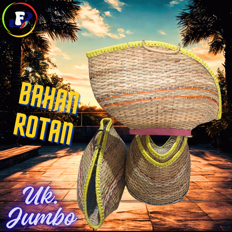 Kisa / Kiso Ayam Bangkok Uk. Jumbo Bahan Rotan