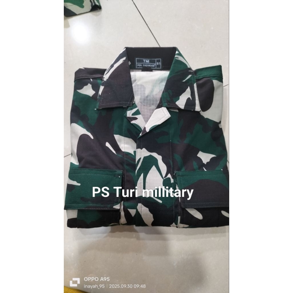 PDL TNI SRITEK WOLL WARNA GELAP