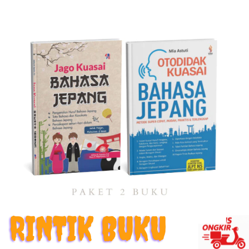 Buku Bahasa Jepang Jago Kuasai Bahasa Jepang & Otodidak Kuasai Bahasa Jepang