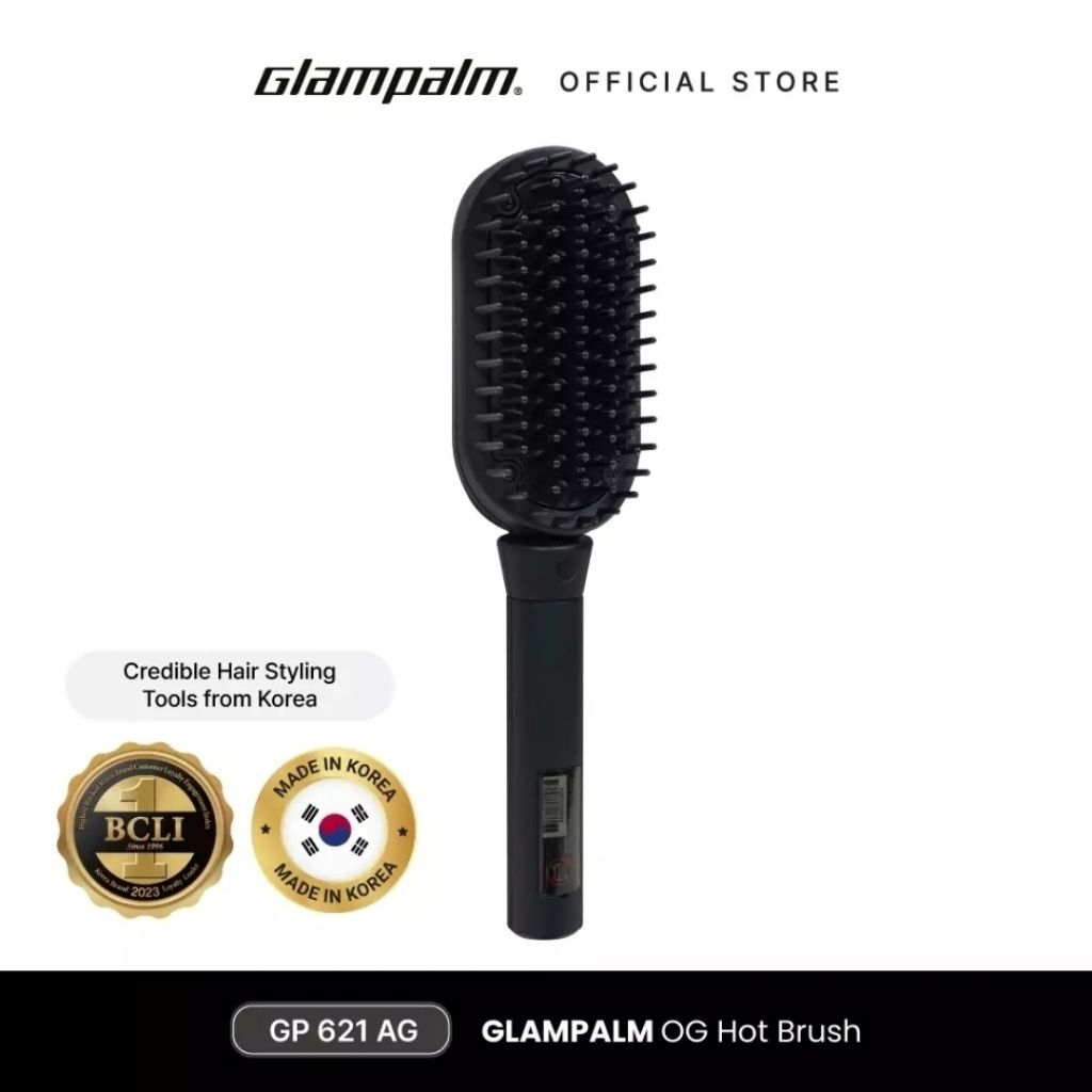(Preloved) GLAMPALM OG HOT BRUSH Second