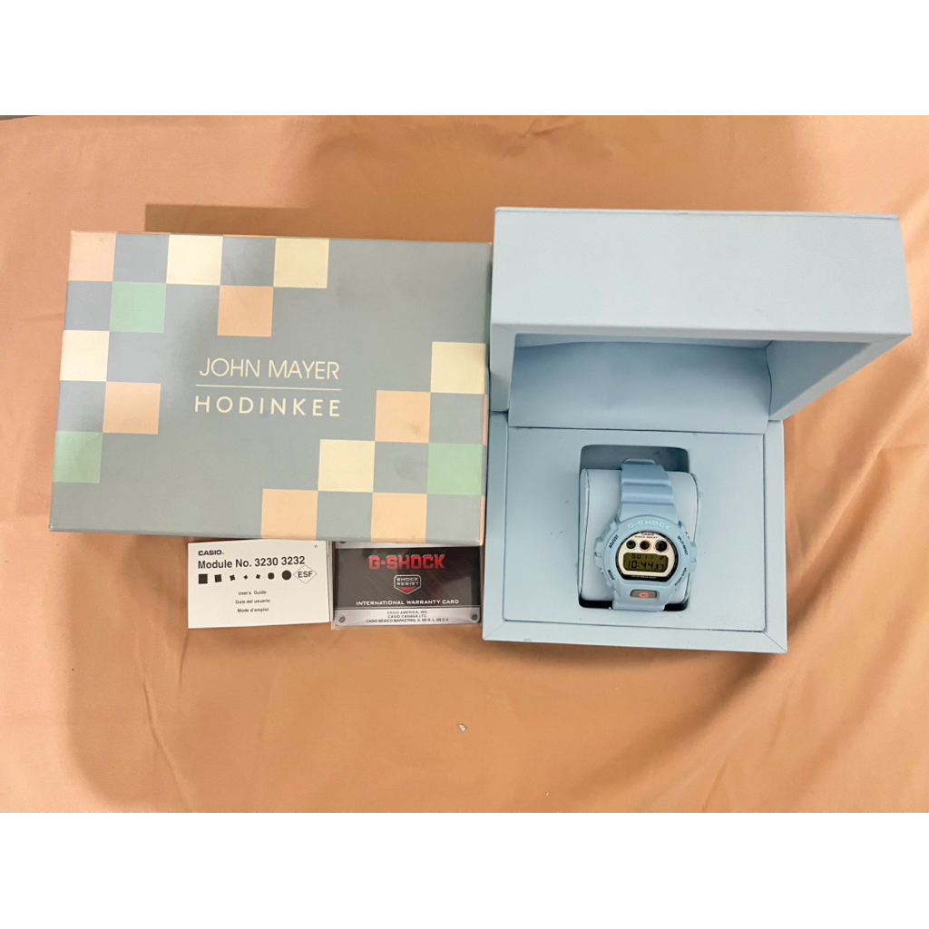 Jam Casio G-Shock x John Mayer x Hodinkee