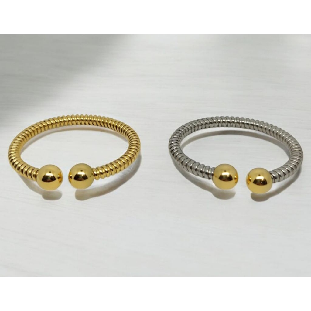 gelang tangan tinju asli titanium wanita