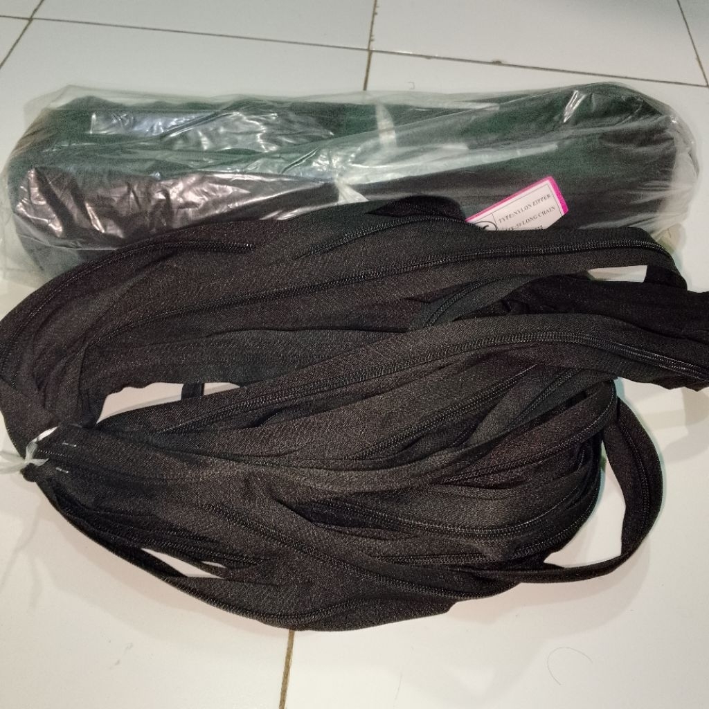 1 meter - resleting meteran no.5 ,daun resleting tas