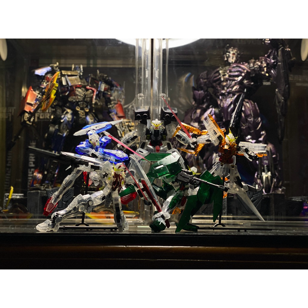 SOLD Paket HG Gundam OO  collector Limited Bandai Lengkap satu Set dapat 5 Gundam Limited Editions B