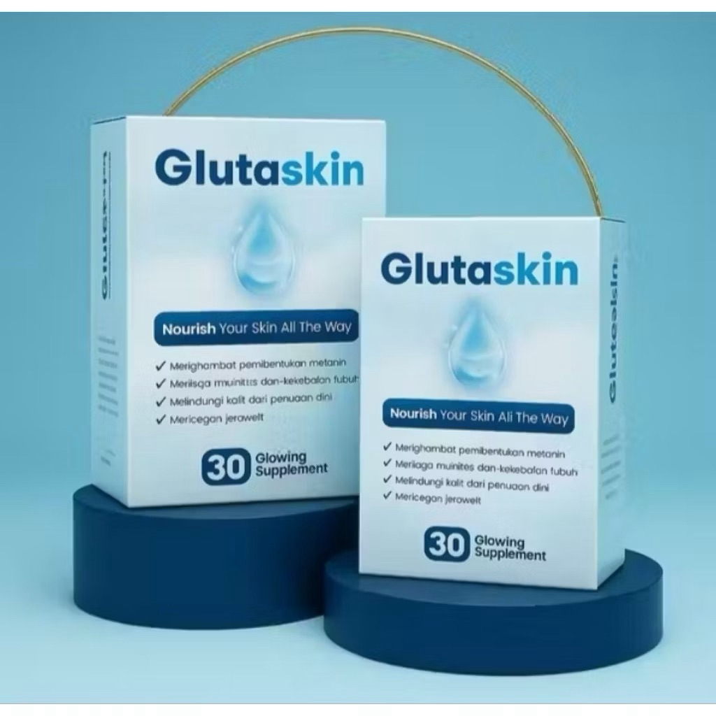 Glutaskin Pemutih Wajah dan Badan Aman Detox Antioksida Halal BPOM