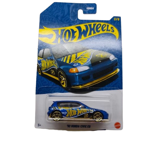 HOT WHEELS 1992 HONDA CIVIC EG6 58th Anniversary Edition | Hotwheels Civic Estilo Kanjozoku