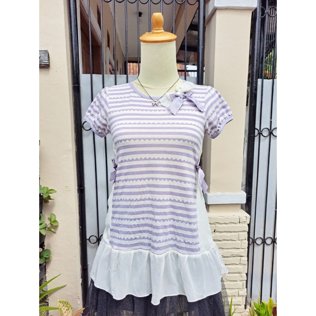 Axes Femme - Atasan Cute Lilac Pita