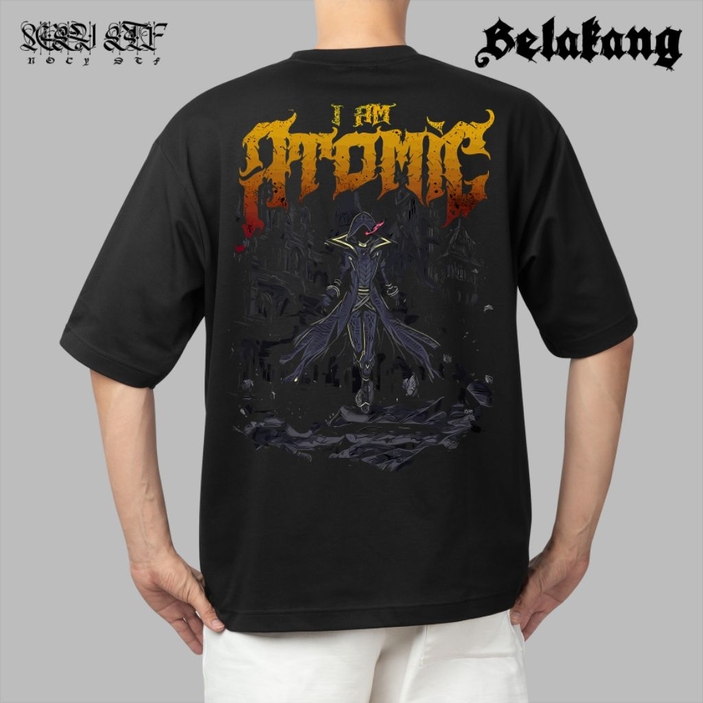 Kaos Anime | Cid Kagenou | Kage no Jitsuryokusha ni Naritakute | Keren Unisex Katun 24s