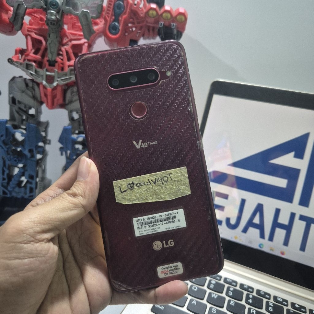 Ponsel Flagship LG V40 THINK Q Ram 6GB Rom 128GB Snapdragon 845 ponsel hebat