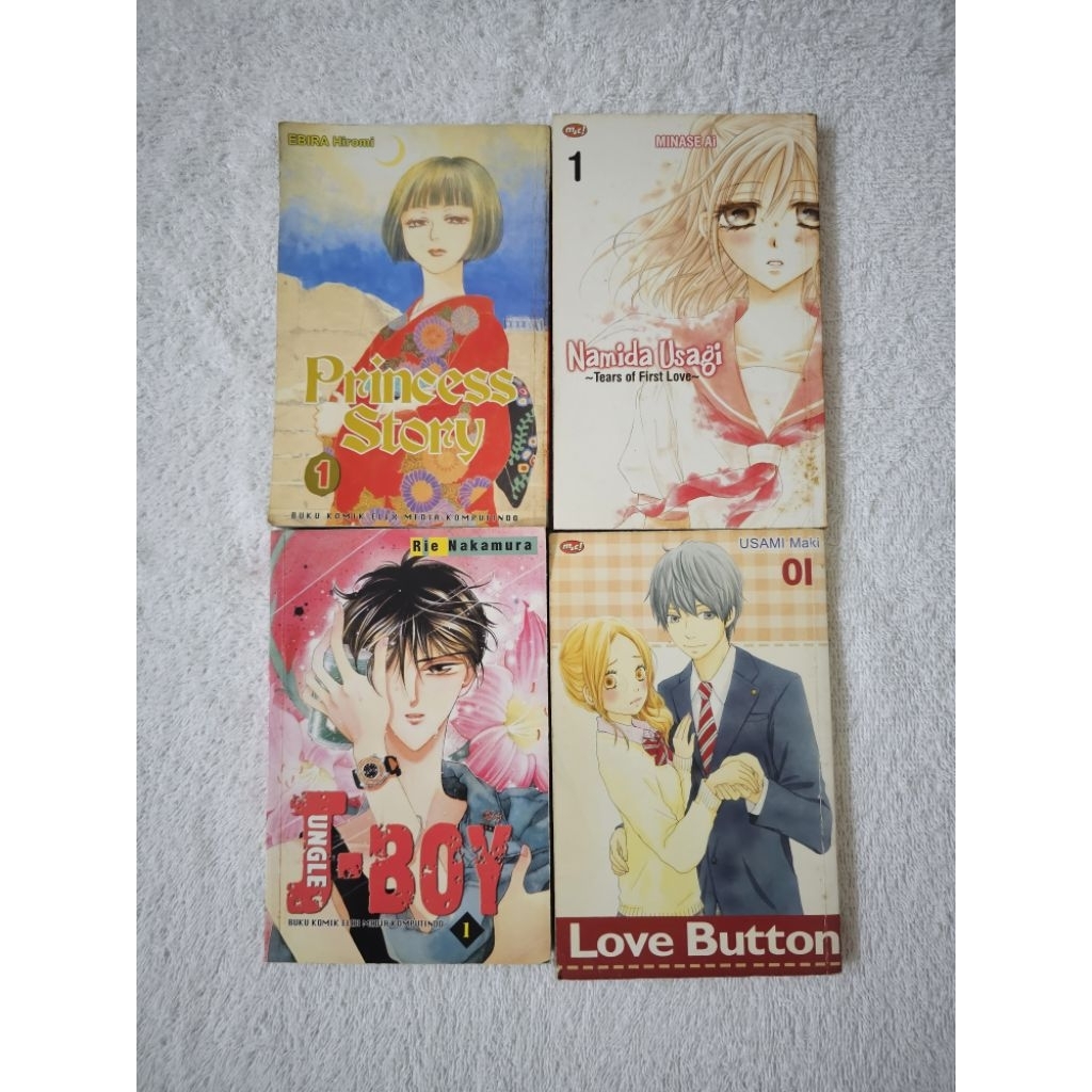 Preloved Komik Princess Story Namida Usagi Tears of First Love Jungle Boy