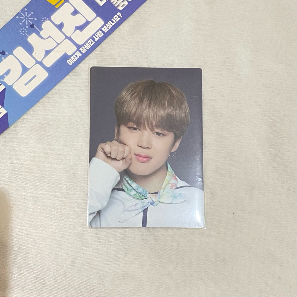 Official Photocard PC BTS Jimin Sowoozoo Unyel minyak telon