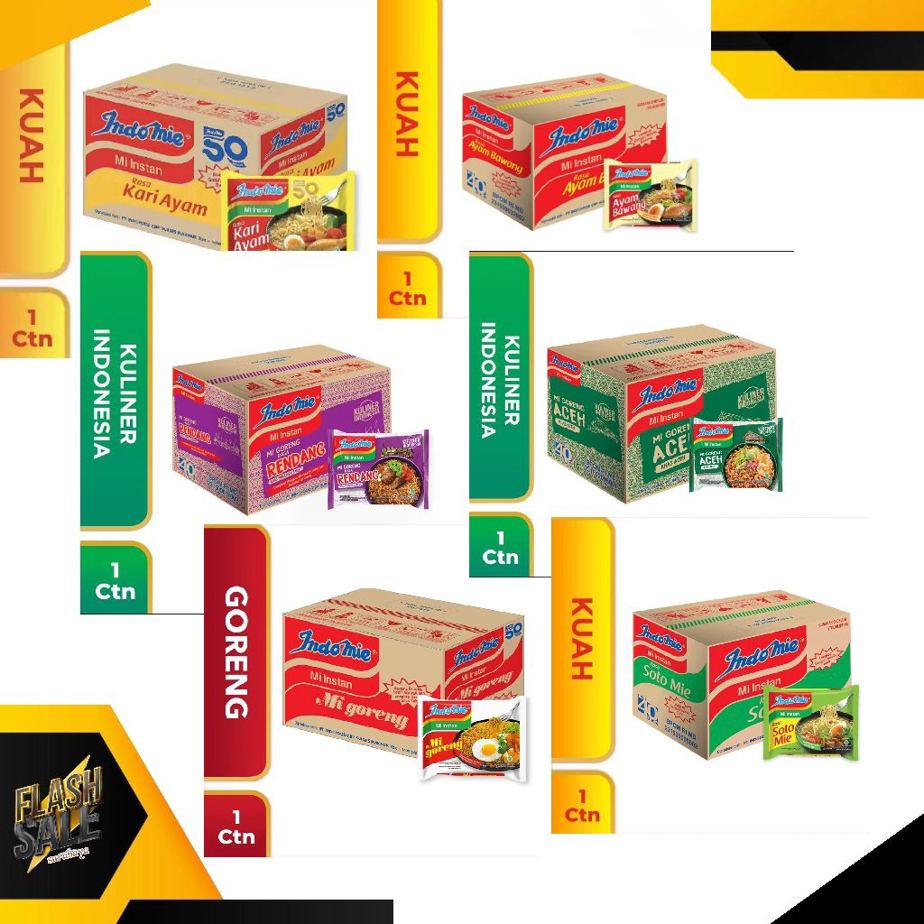 MIE INSTAN MIE INDOMIE 1 DUS