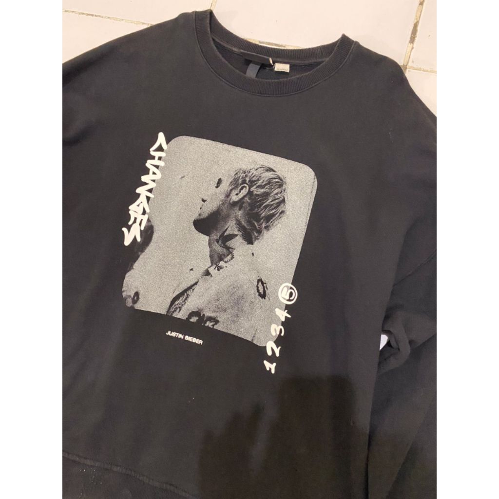 Hoodie Sweater H&M Justin Bieber Changes