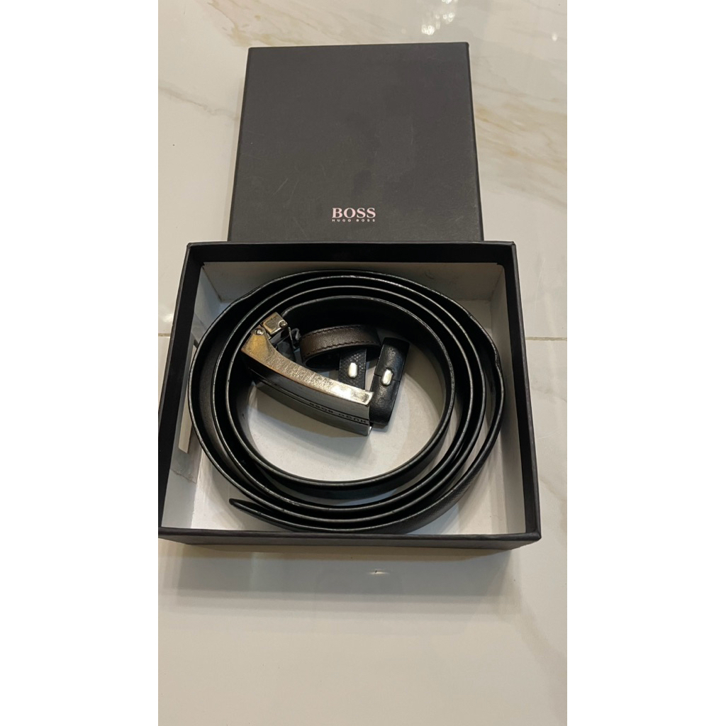 Preloved Belt Pria Original HUgo boss.asli bukan kw.preloved barang pribadi