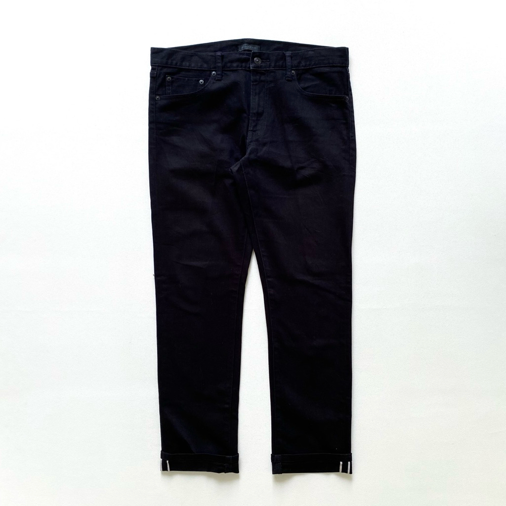 UNIQLO STRETCH SELVEDGE SLIM FIT JEANS 34