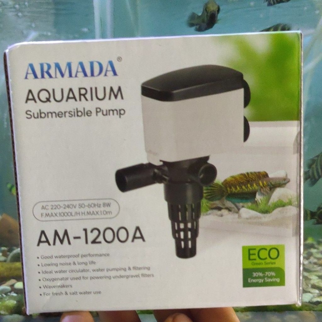 pompa akuarium armada 1200