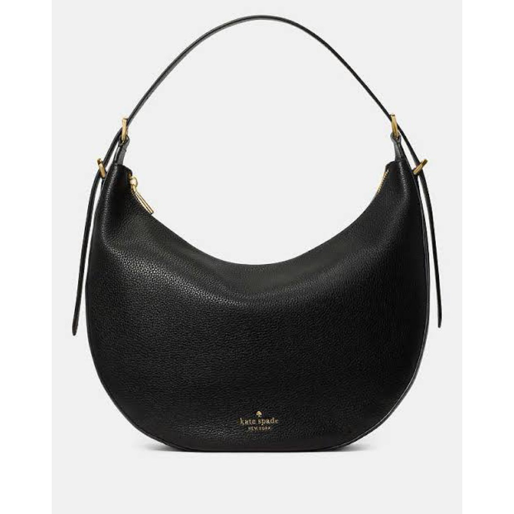 Kate Spade Nova Large Crescent Shoulder Bag Original Black - NEW