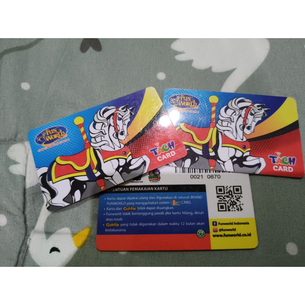 Kartu FunWorld isi 3