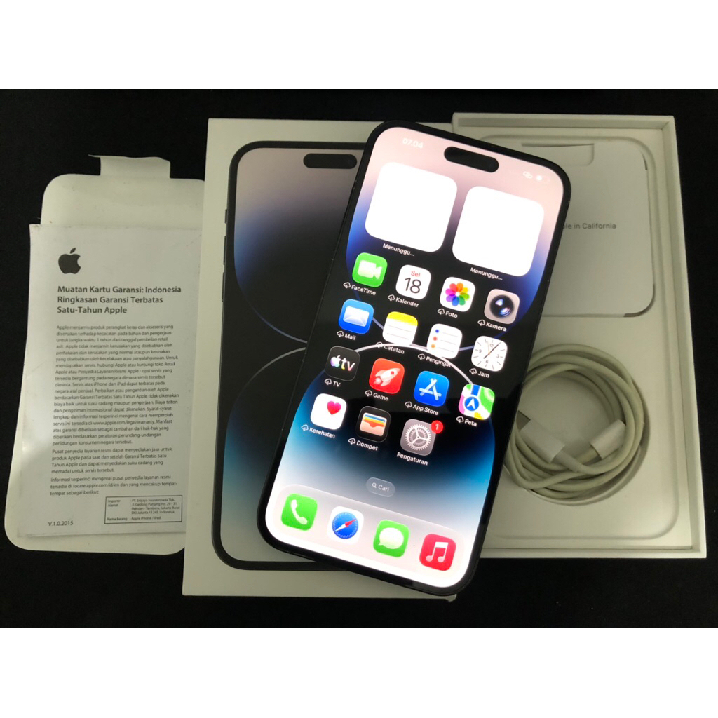 Iphone 14 pro max 128GB resmi IBOX second