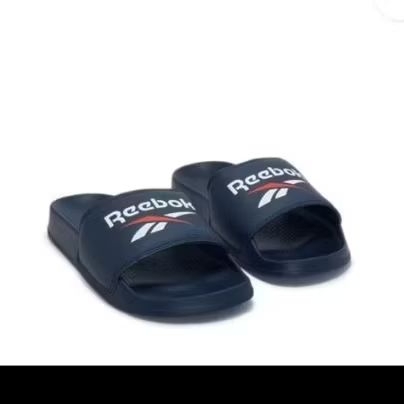 reebok classic slide sandals navy original