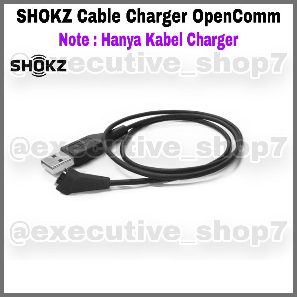 SHOKZ Cable Charger OpenComm Note : Hanya Kabel Charger