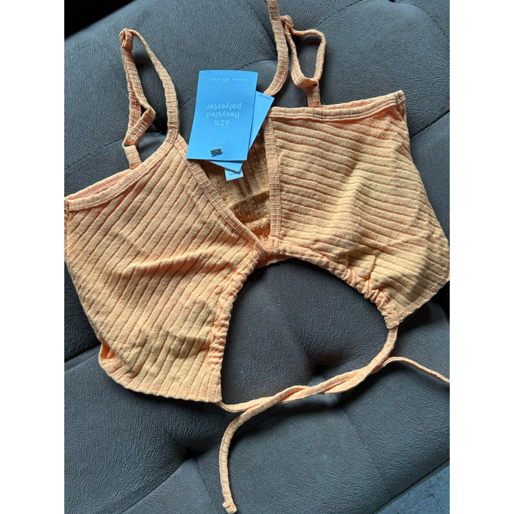 BRALETTE H&M ORANGE (NEW) - SIZE XS