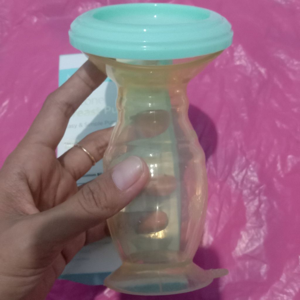 preloved silicone breast pump mooimom